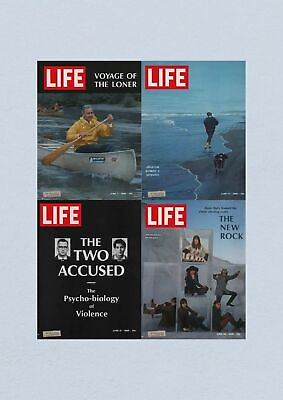 #ad Life Magazine Lot of 4 Full Month of June 1968 7 14 21 28 $45.00