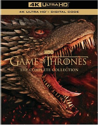 #ad Game of Thrones: The Complete Collection New 4K UHD Blu ray 4K $139.90