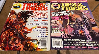 #ad Lot Tips amp; Tricks Magazine #139 Sept #141 Nov 2006 Final Fantasy Destroy Humans $18.88