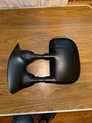 #ad 1999 2007 FORD F250 F350 F450 F550 DRIVER SIDE MANUAL TOW MIRROR LEFT HAND USED $60.00