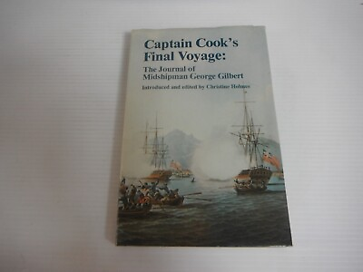 #ad Captain Cooks Final Voyage History Journal HC by C Holmes Gilbert Midshipman AU $34.95