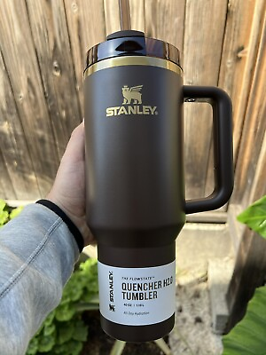 #ad Stanley Chocolate Gold Tumbler 40oz Brand New In Hand Ships Same Day $95.00