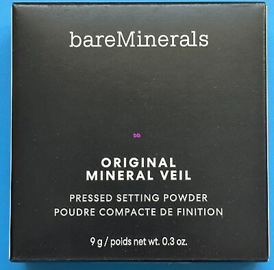 #ad BareMinerals Original Mineral Veil Pressed Setting Powder 0.3oz Translucent $21.99