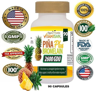 #ad Piña fat Burner weight loss Plus Detox Pills 90 pineapple cleanse $14.10