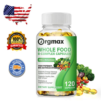 #ad Vitamin B Complex Supplement Super B Vitamin Boost Immune Energy Metabolism $23.32
