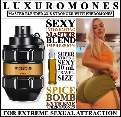 #ad SpiceBomb Extreme Made Stronger With Pheromones For Super Hot Sexual Attraction $17.98