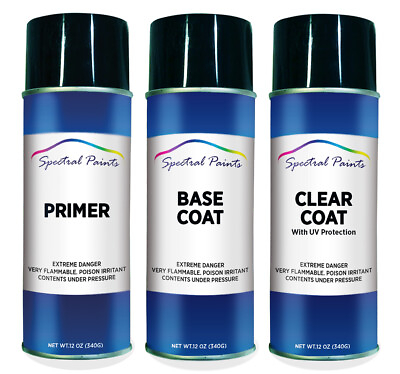 #ad For Mitsubishi AC11025 Thistle Blue Aerosol Paint Primer amp; Clear Compatible $62.99