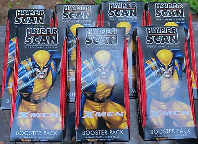 #ad Marvel X Men Hyperscan Cards Booster Case 12 Pack Sealed New $19.99