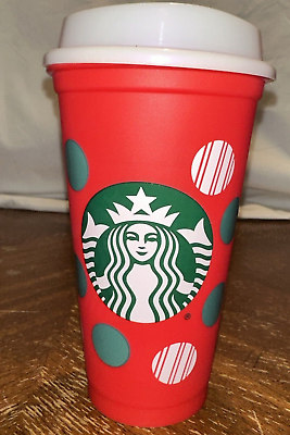 #ad Starbucks Reusable Hot Cup 16oz. Color Change Cup Design 2013 Red $10.00