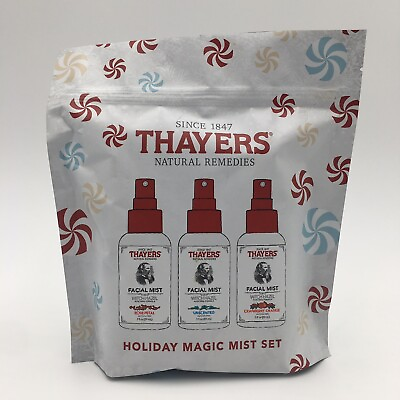 #ad Thayer#x27;s Holiday Magic Mist Facial Treatment Spray Set. Free Shipping $19.95