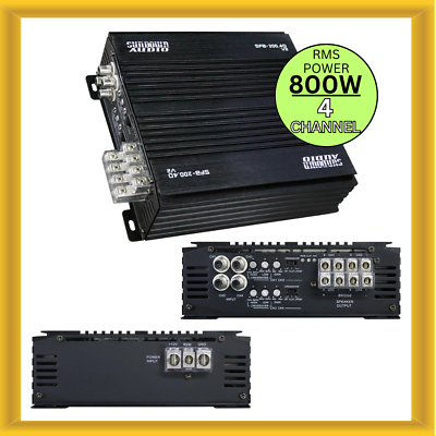 #ad Sundown Audio SFB 200.4V2 4 Channel Car Amplifier 800 Watts RMS Power 1 OHM $259.99
