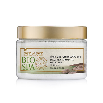 #ad Dead Sea of Spa Body Aromatic Oil Scrub Enriched With Seaweed 350 ml 11.8 fl.oz $27.00