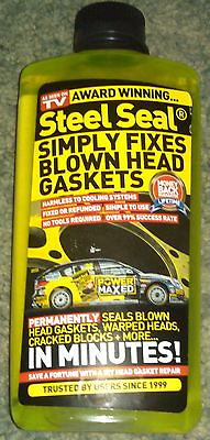 #ad Steel Seal Permanent Head Gasket Repair for all cars 16oz STEELSEAL $91.79