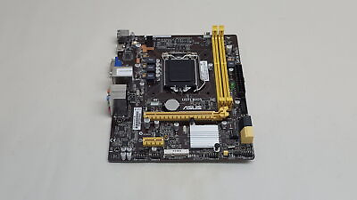 #ad Asus H81M E M51AD Intel LGA 1150 DDR3 SDRAM Desktop Motherboard w I O shield $44.99