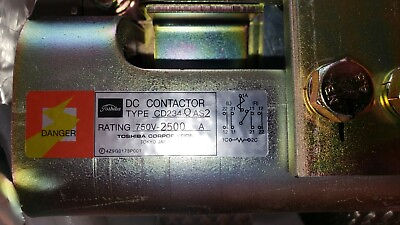 #ad Toshiba 2500 AMP MAGNETIC Contactor $5300.00