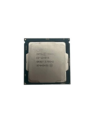 #ad Intel Xeon E3 1240V6 3.70GHz Quad Core CPU Processor SR327 LGA1151 Socket $33.29