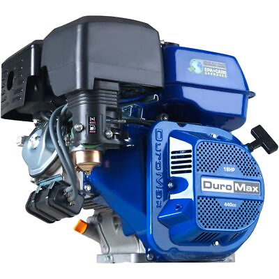 #ad DuroMax XP18HP 440cc 3600 RPM 1quot; Recoil Start Horizontal Gas Powered Engine $389.99
