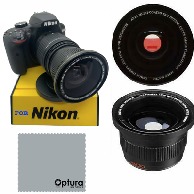 FISHEYE MACRO LENS FOR Nikon AF S DX NIKKOR 18 300mm f 3.5 6.3G ED VR Lens $49.92