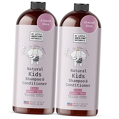 #ad Kids Shampoo and Conditioner Detangling 2 in 1 Toddler amp; Almond Shea 2 Pack $51.25