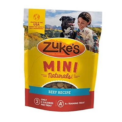 #ad Zuke’s Mini Naturals Soft Dog Treats for Training Soft 6.00 Ounce Pack of 1 $15.66
