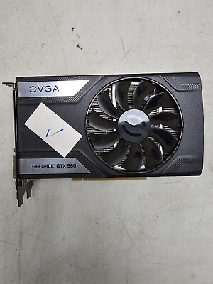 #ad EVGA GeForce GTX 960 4GB 128 Bit GDDR5 Gaming Graphics Card Tested and Working $54.39