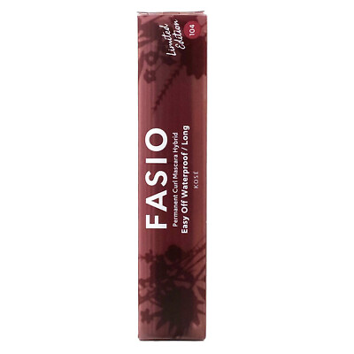 #ad Kose Fasio Dry Flower Permanent Curl Mascara Hybrid Long 104 Bordeaux $19.99
