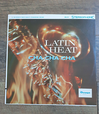 #ad Latin Heat Cha Cha Cha Record Vinyl 33 RPM 12quot; LP ASL 44 Omega Records $10.00