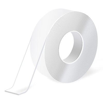 10FT Double Sided Removable Mounting Alien Tape Heavy Duty Adhesive Nano Gel $4.99