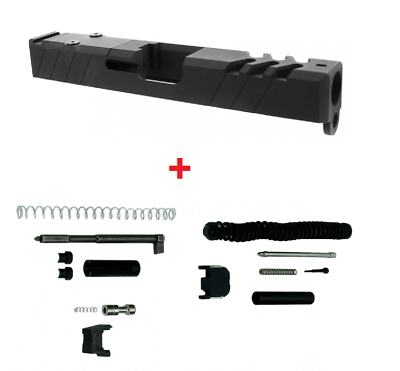 #ad Gen 3 Glock 19 Slide 9mm RMR Ready Cover Plate With Upper Parts Completion Kit $242.88