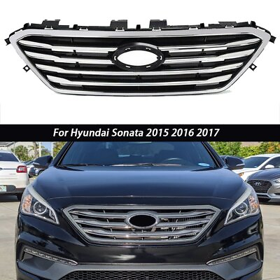 #ad For Hyundai Sonata 2015 2016 2017 Front Bumper Upper Grille Factory Style $40.84