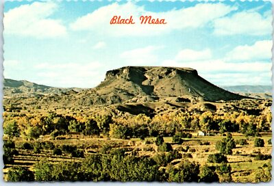 #ad Postcard Black Mesa in scenic northern New Mexico $4.95