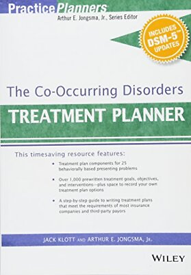 #ad The Co Occurring Disorders Treatment Planner with Dsm 5 Updates PracticePl... $32.47