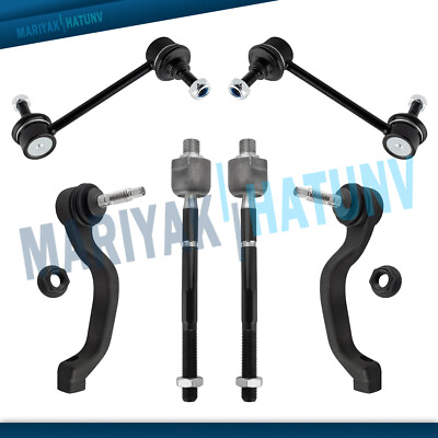 #ad 6PCS Inner Outer Tie Rods Sway Bars For Ford Thunderbird Lincoln LS 2000 2006 $43.80