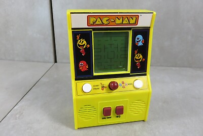 #ad Bandai Namco Pac Man Retro Mini Arcade Handheld Game TESTED $11.24