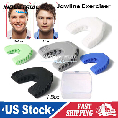 #ad 3PCS Jawline Exerciser Jaw Trainer Resistance Levels With Box for Menamp; Women $12.00