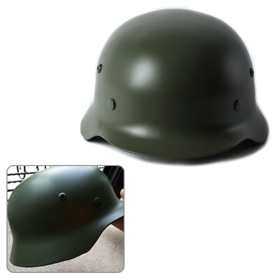 #ad US STOCK 1PC German Elite WH Army M35 M1935 Steel Helmet Stahlhelm Retro Solid $122.39