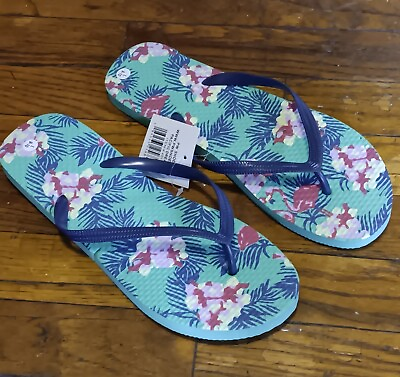 #ad New women#x27;s Tropical Flip Flops 6 colors $6.99