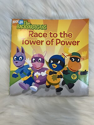 #ad Nick jr the backyardigans book race to the tower of power book amp; pirate treasure C $19.96
