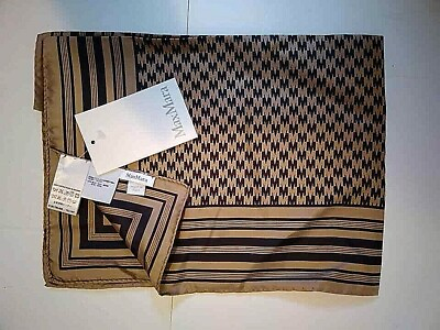 #ad WEEKEND MAXMARA 100% Silk 30quot; Scarf Brand new in bag RN 73136 made in Italy $33.00