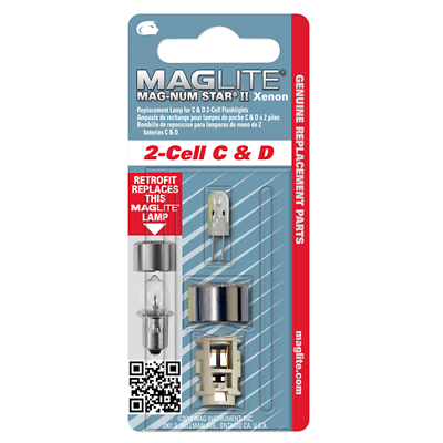 #ad Maglite Replacement Lamp for 2 Cell C amp; D Flashlight Xenon 1 pk LMXA201 $9.22