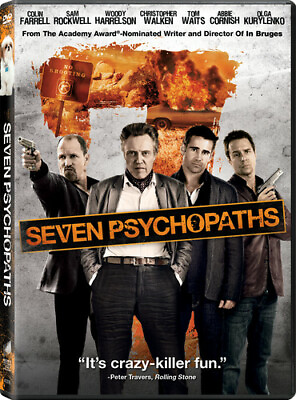 #ad Seven Psychopaths DVD DISC ONLY SHIPS FREE NO TRACKING $3.50