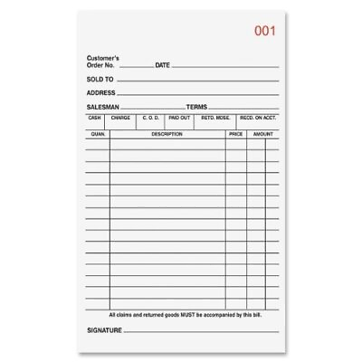 #ad Business Source All purpose Triplicate Form 50 Sheet s 3 Part Carbonless $24.25