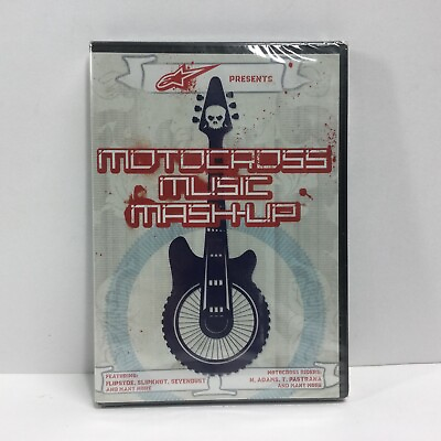#ad Alpinestars Motocross Music Mash Up Slipknot Sevendust DVD NEW Sealed $14.77