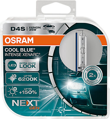 #ad Osram D4S 12V24V 35W P32d 5 XENARC COOL BLUE INTENSE NextGen. 6200K 150% 2Stk. EUR 107.99