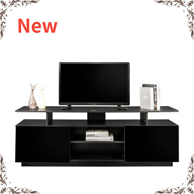 #ad #ad New Modern LED TV Stand for 65 inch TV High Glossy Gaming for Living Room Black $162.00