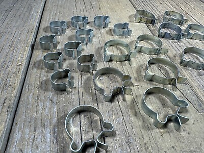 #ad Vintage Bicycle Cable Clamps Chrome Bike Brake Cable Spring Clamp LOT $26.99
