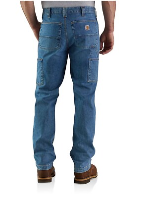 #ad Carhartt FR FLAME RESISTANT NFPA 2112 Men 32x32 Carpenter Jeans $27.00