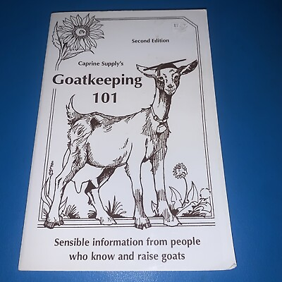 #ad Goatkeeping 101 By Caprine Supply $8.99