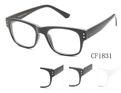 #ad Clear Lens Glasses Nerdy Geek Fake Smart Unisex Mens Womens Eyewear UV 100% $8.95