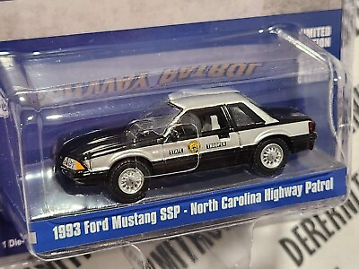 #ad GreenLight 1993 Ford Mustang SSP North Carolina Highway Patrol ACME Fox Body $5.99